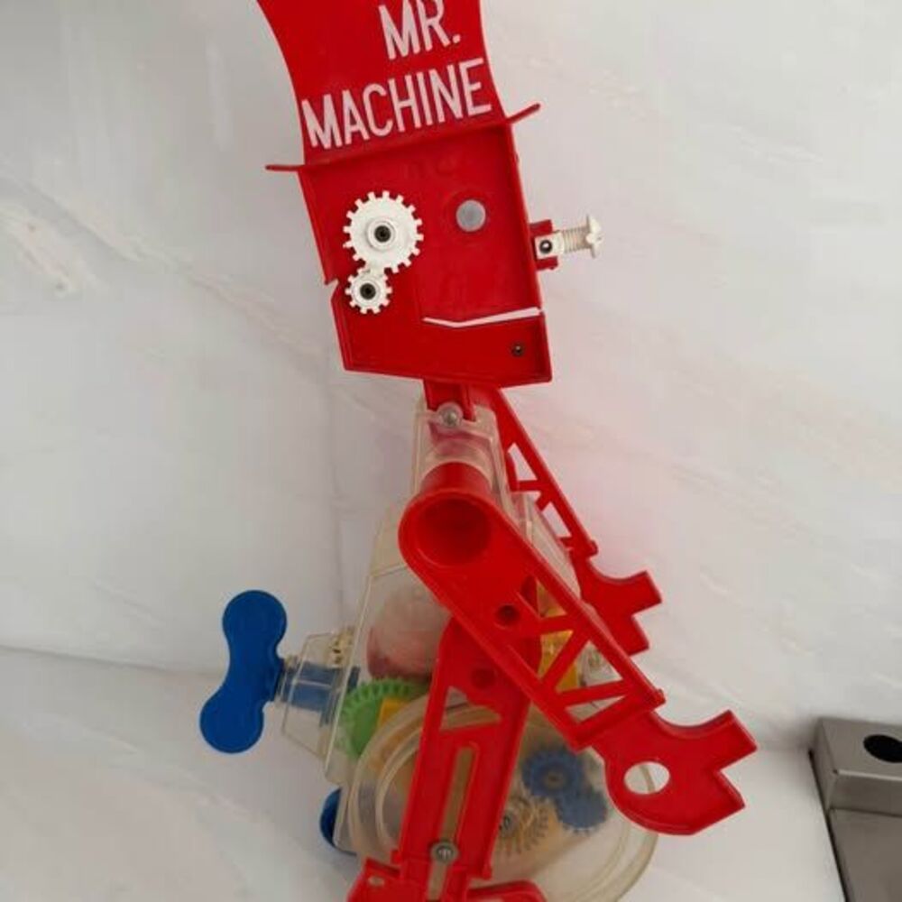 Vintage Ideal Mr. Machine Wind-Up Toy 1977
